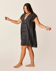 Zuma Stitched Coverup: Black Texture