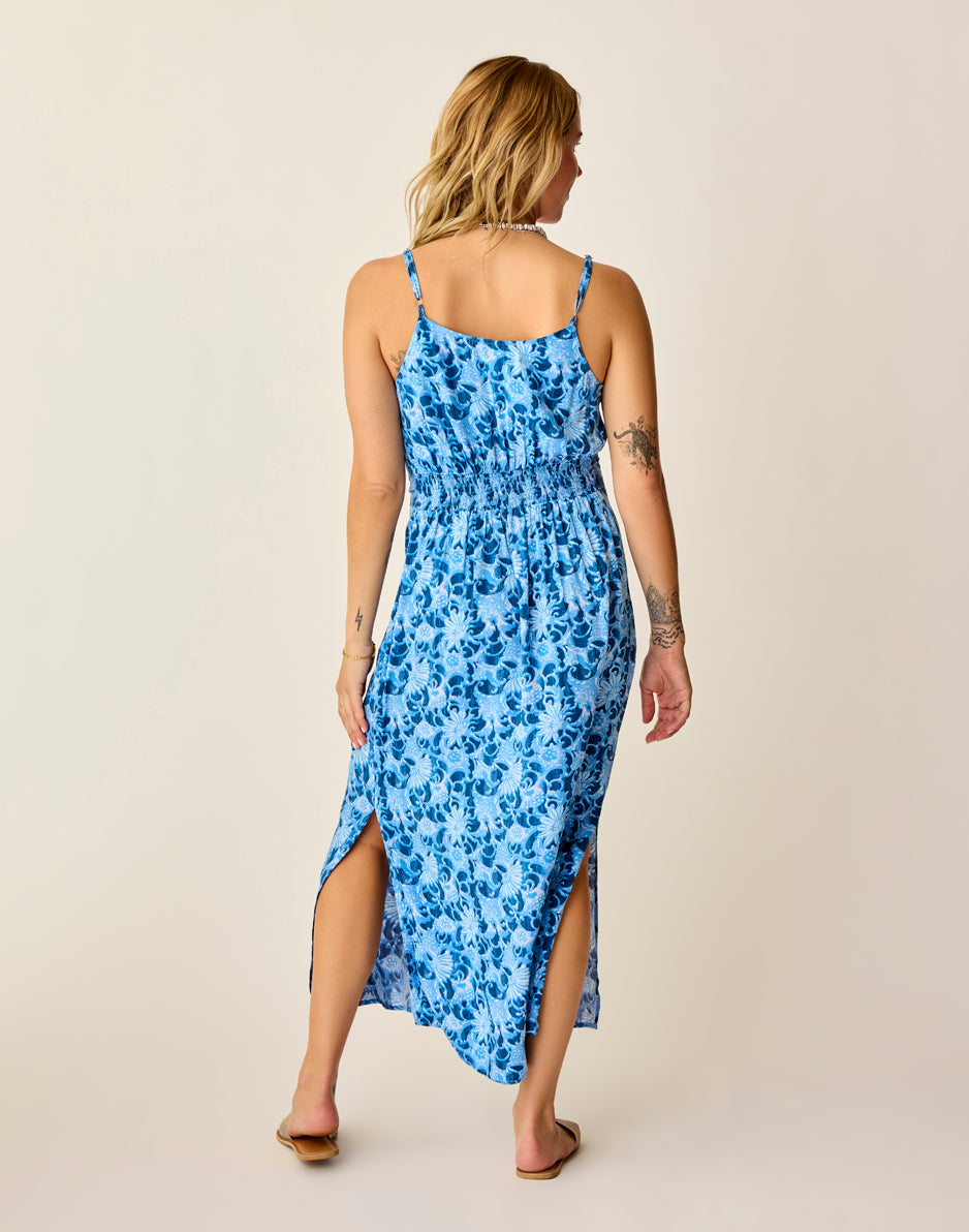 Macy Dress: Navy Floral